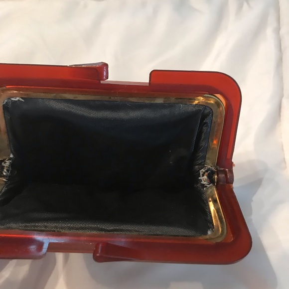 🌴Vintage coin purse/makeup case - Picture 4 of 4